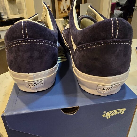 VANS Premium Old Skool 36 Baritone Blue - VN000CNGCIE PIG SUEDE MENS SIZE 13 NEW - Picture 8 of 11